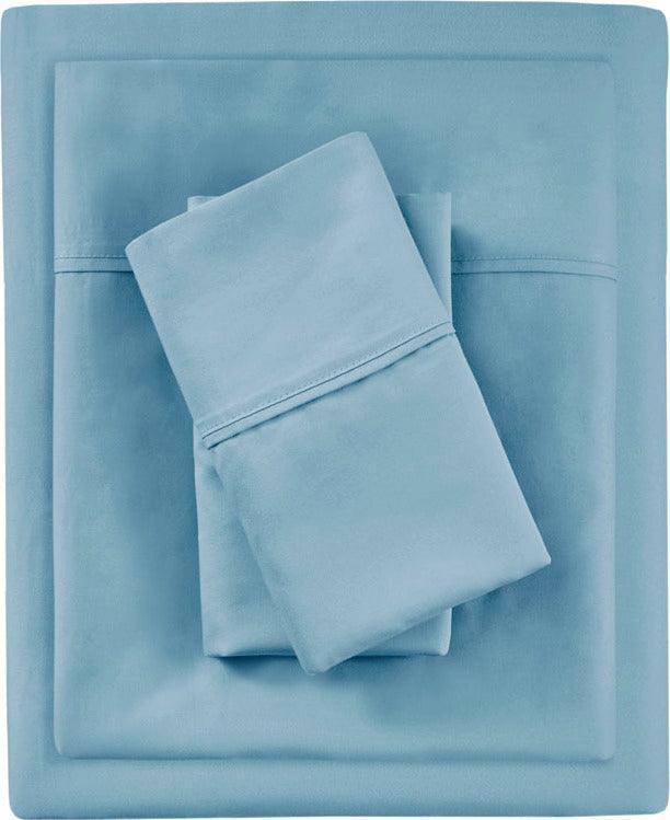 Olliix.com Sheets & Sheet Sets - 700 Thread Count King Sheet Set Blue