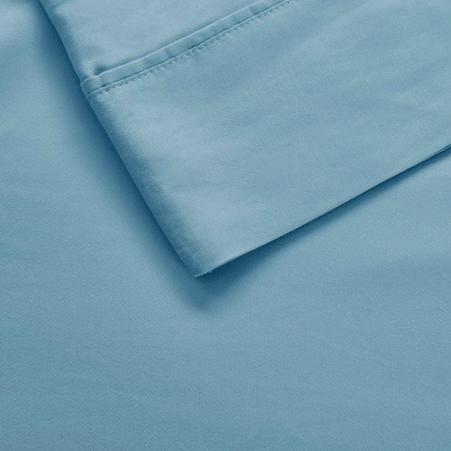 Olliix.com Sheets & Sheet Sets - 700TC TriBlend Anti-microbial 4 Piece sheet set Full Blue