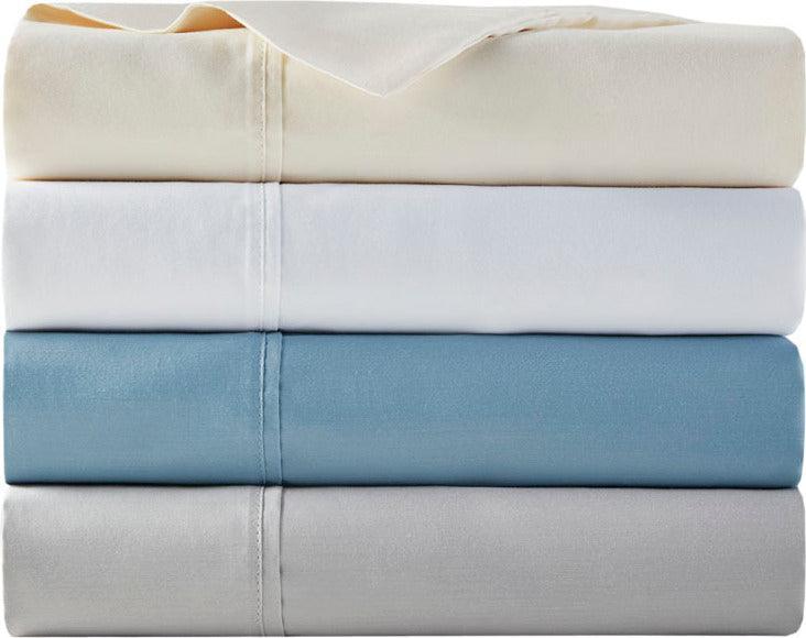 Olliix.com Sheets & Sheet Sets - 700TC TriBlend Anti-microbial 4 Piece sheet set King Ivory