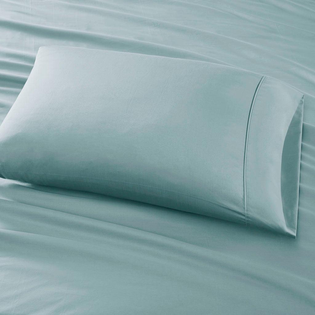 Olliix.com Sheets & Sheet Sets - 800 Thread Count Cal King Sheet Set Aqua