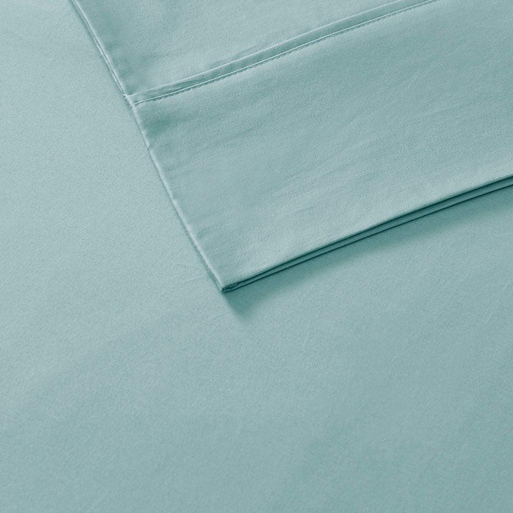 Olliix.com Sheets & Sheet Sets - 800 Thread Count Cal King Sheet Set Aqua