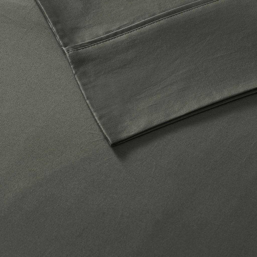 Olliix.com Sheets & Sheet Sets - 800 Thread Count Cal King Sheet Set Charcoal