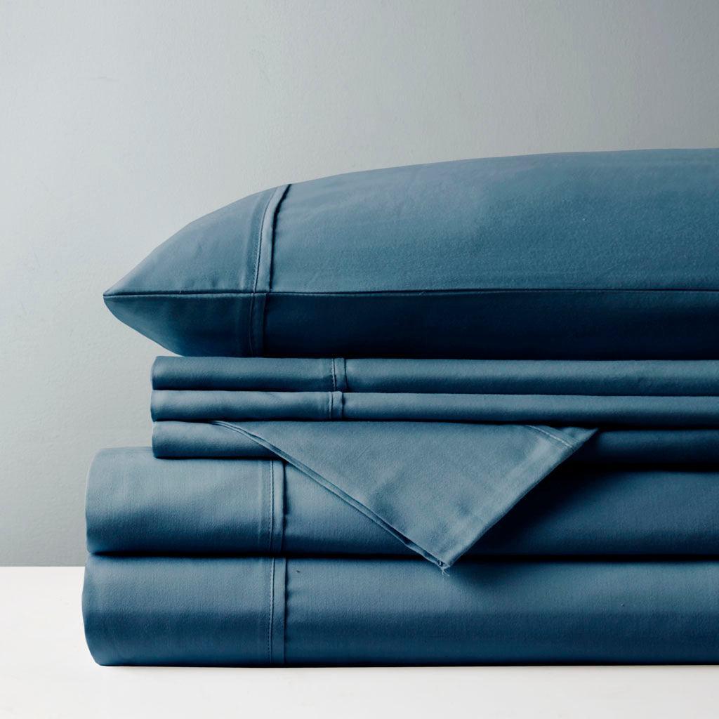 Olliix.com Sheets & Sheet Sets - 800 Thread Count Queen Sheet Set Teal