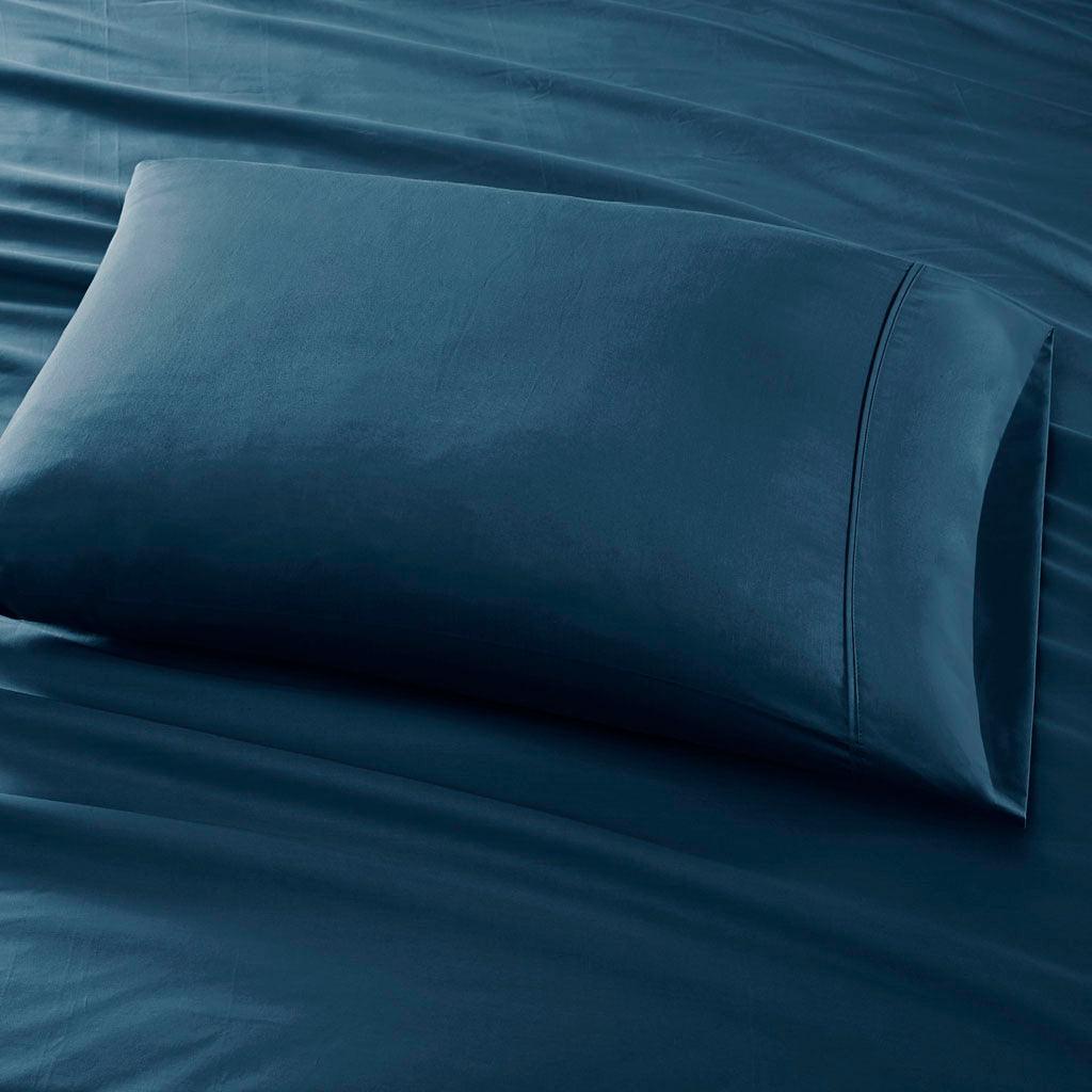 Olliix.com Sheets & Sheet Sets - 800 Thread Count Queen Sheet Set Teal