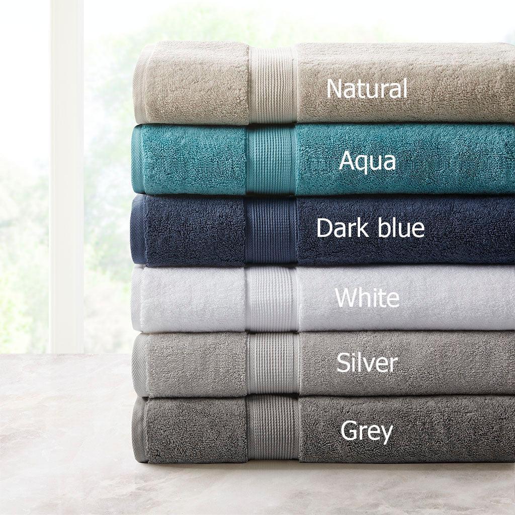 Olliix.com Bath Towels - 800gsm Bath Towel Dark Blue