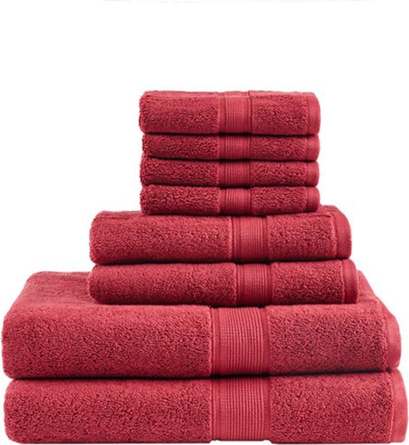 Olliix.com Bath Towels - 800GSM Bath Towel Red