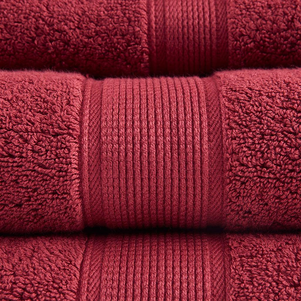 Olliix.com Bath Towels - 800GSM Bath Towel Red