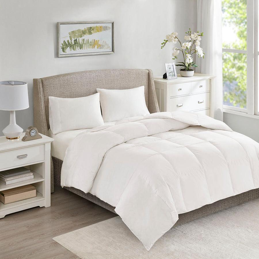 Olliix.com Comforters & Blankets - All Full/Queen Season Oversized 1 Cotton Down Comforter White