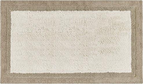 Olliix.com Bath Rugs - Amherst 27" Bath Rug Taupe