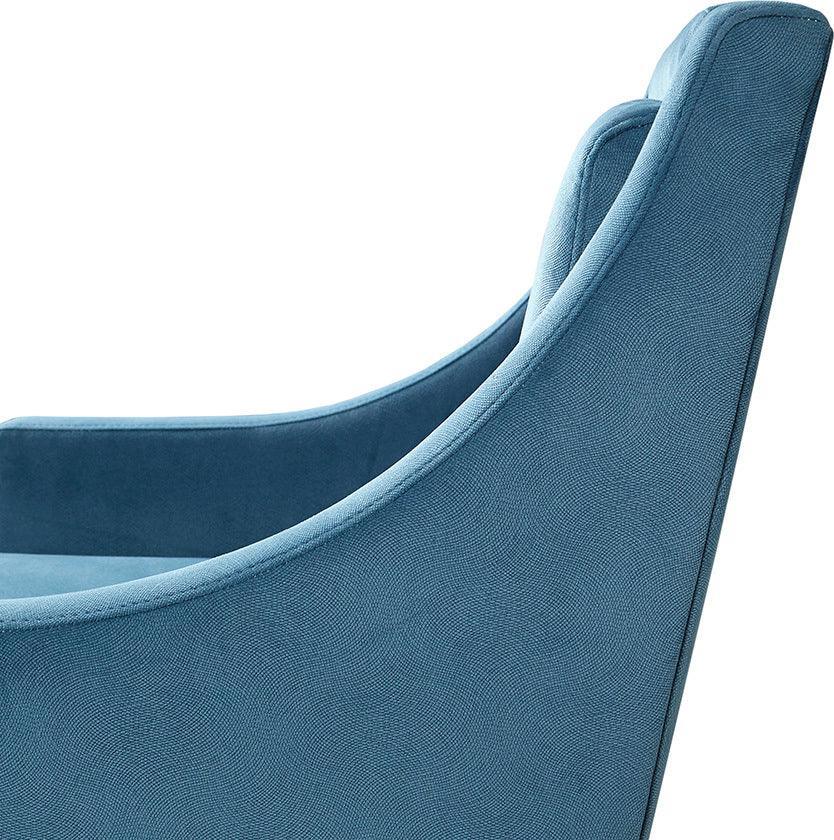 Olliix.com Accent Chairs - Anna Arm Accent Chair Blue