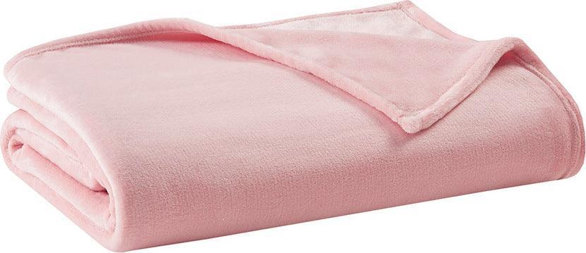 Blush discount plush blanket