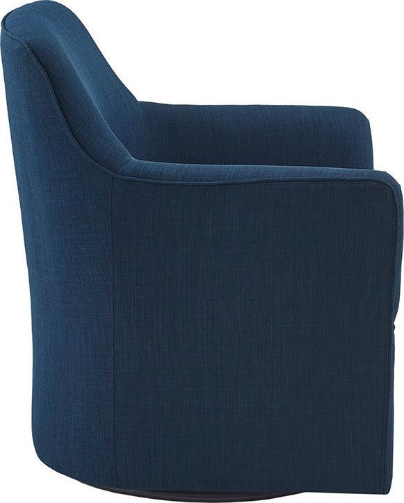 Navy blue glider discount chair