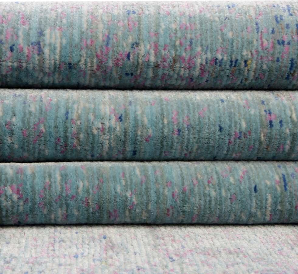 Buy Austin Abstract 10x13 Light Blue & Pink Rug