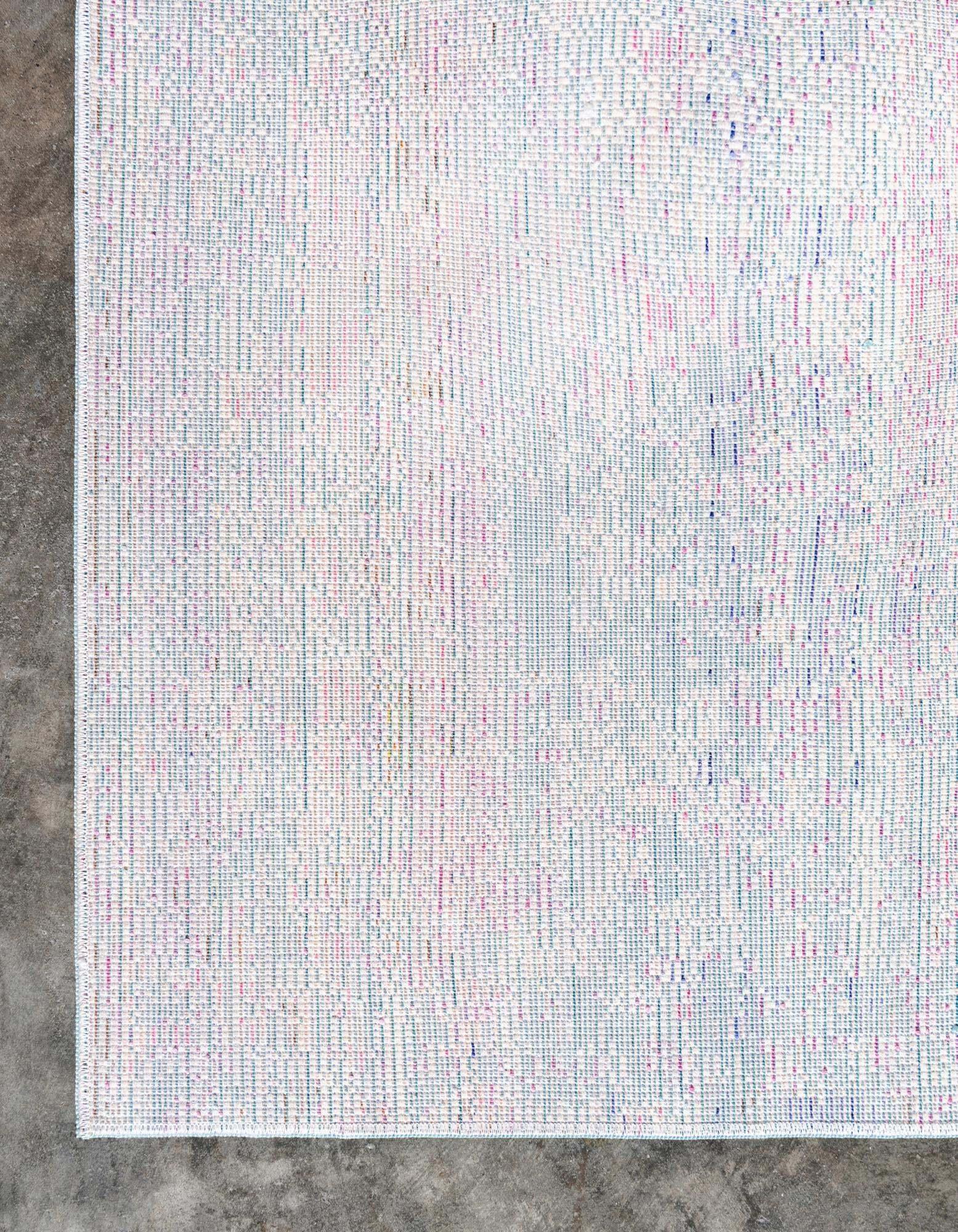 Buy Austin Abstract 10x13 Light Blue & Pink Rug