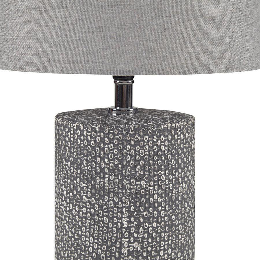 Olliix.com Table Lamps - Bayard Ceramic Table Lamp Gray