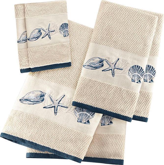 Olliix.com Bath Towels - Bayside Bath Towel Blue