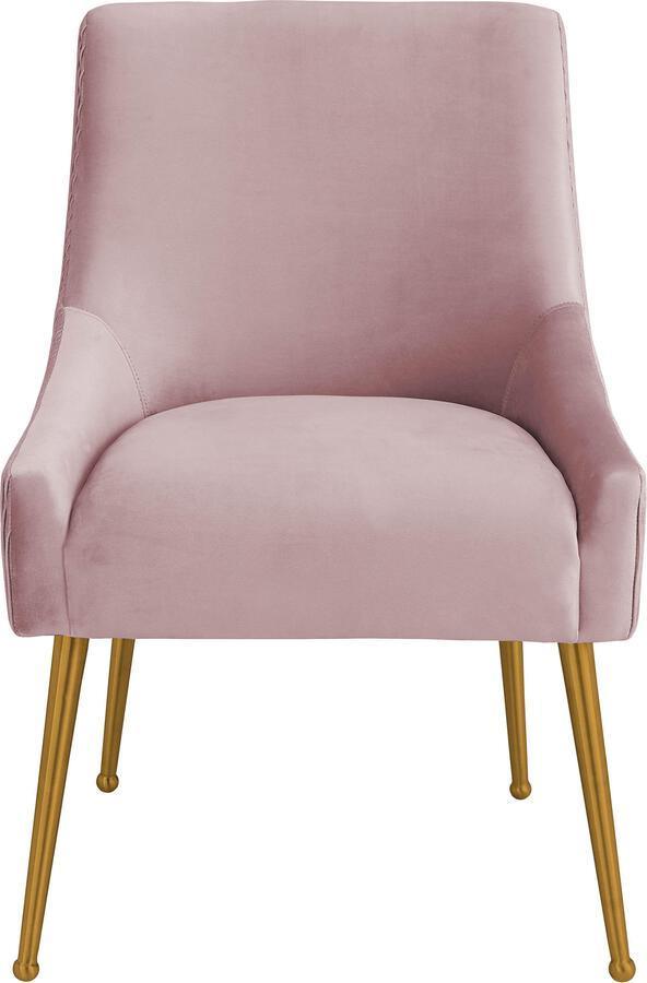 Beatrix blush best sale velvet side chair