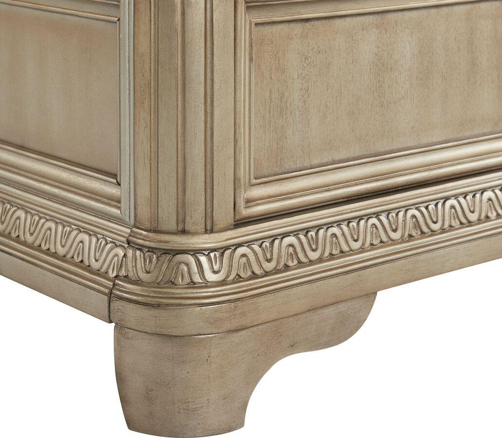 Elements Chest of Drawers - Berlin 5-Drawer Chest in Bronze