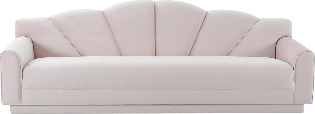 Tov Furniture Sofas & Couches - Bianca Blush Velvet Sofa