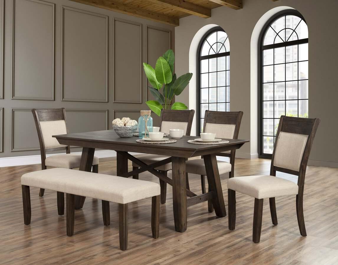 Alpine Furniture Dining Tables - Brayden Dining Table Espresso