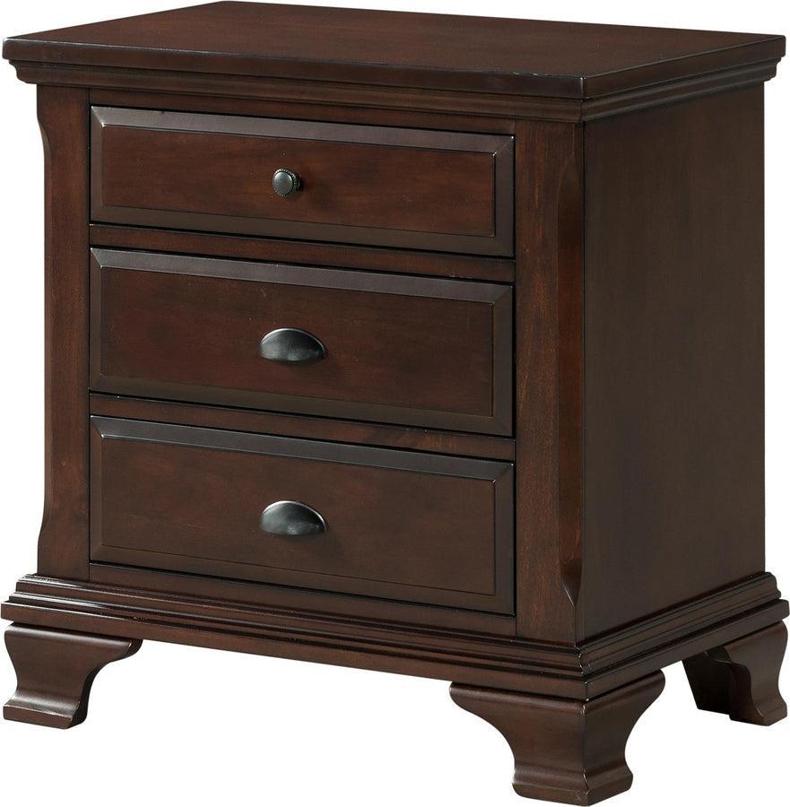 Elements Nightstands & Side Tables - Brinley Cherry Nightstand