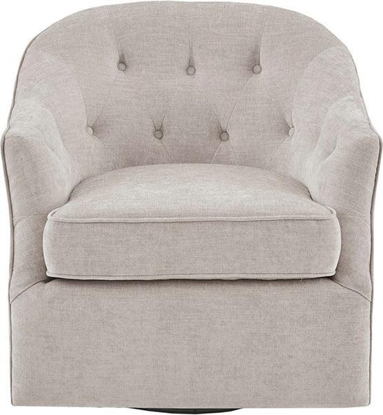 Olliix.com Accent Chairs - Calvin Swivel Chair Natural