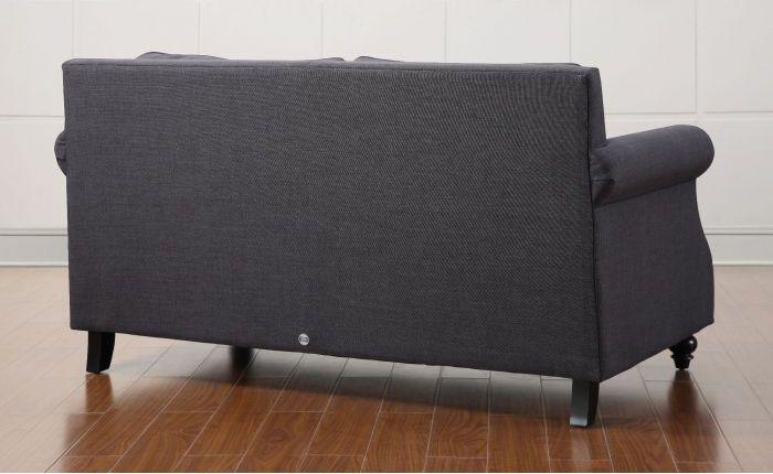 Tov Furniture Loveseats - Camden Grey Linen Loveseat