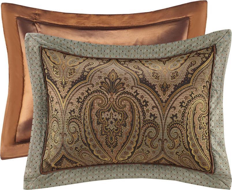 Shop Canovia Classic Springs Jacquard Comforter Set Multi, Comforters &  Blankets