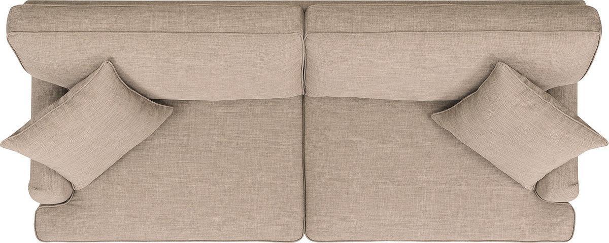 Elements Living Room Sets - Cassandra 2PC Living Room Set-Sofa & Loveseat in Smoke