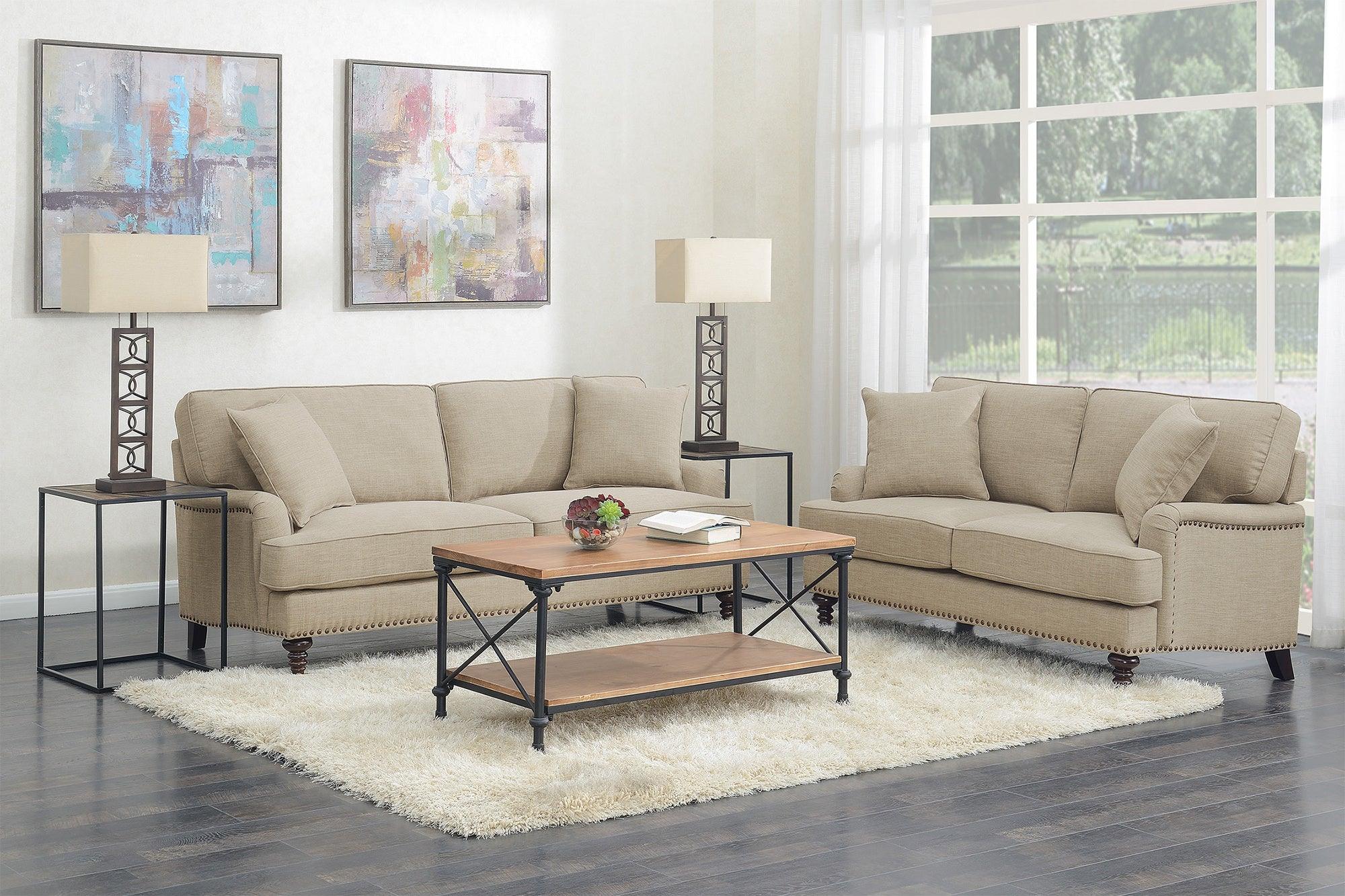 Elements Sofas & Couches - Cassandra Sofa Natural