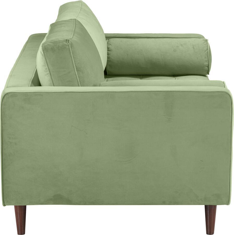 Tov Furniture Loveseats - Cave Sage Green Velvet Loveseat