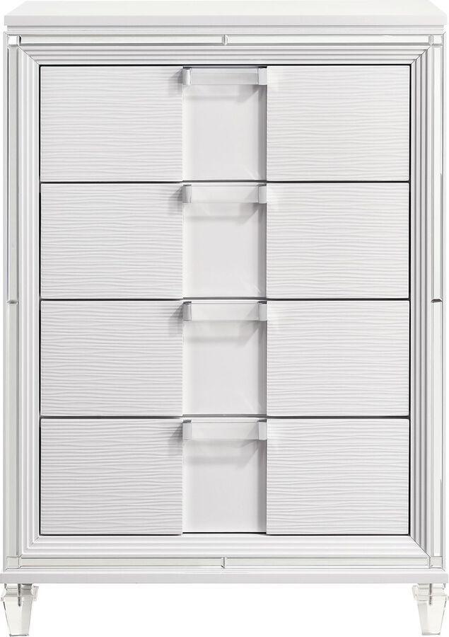 Elements Chest of Drawers - Charlotte Youth 5-Drawer Chest in White