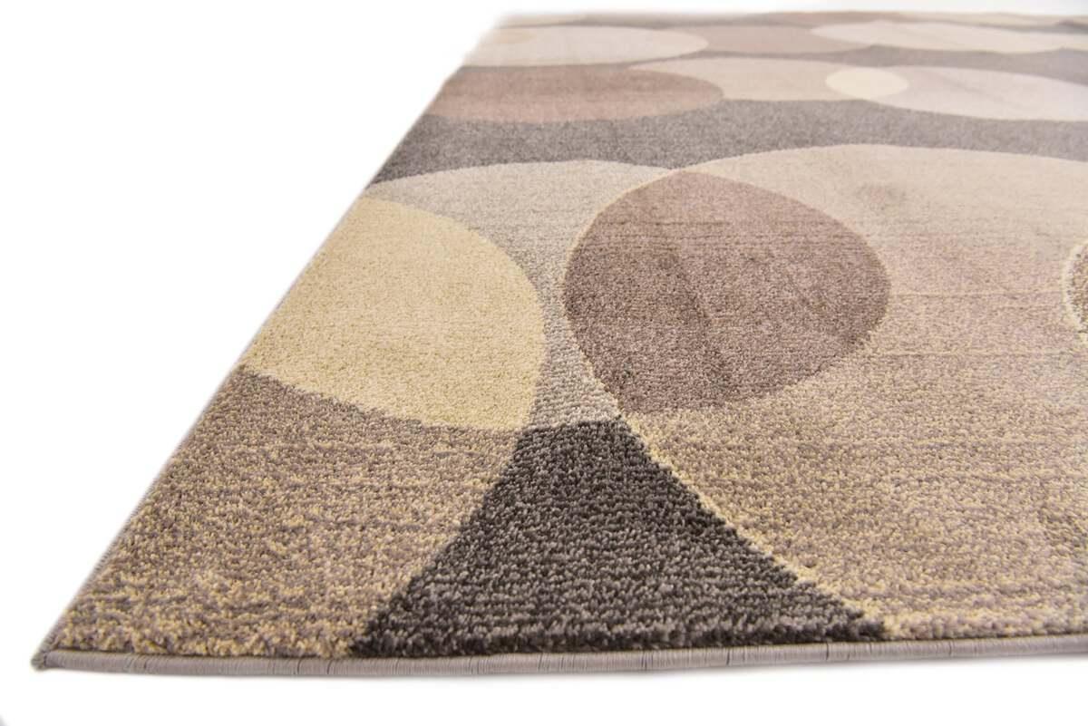 Unique Loom Indoor Rugs - Chromatic Coastal Palace Rectangular Rug Gray