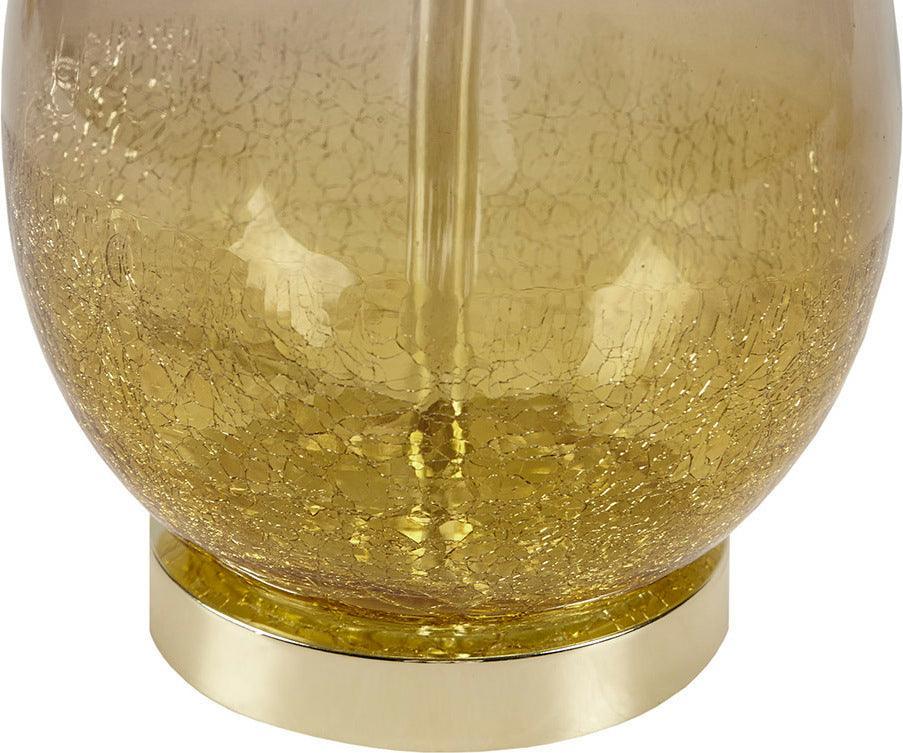 Olliix.com Table Lamps - Cortina Cortina Glass Table Lamp Gold (Set of 2)