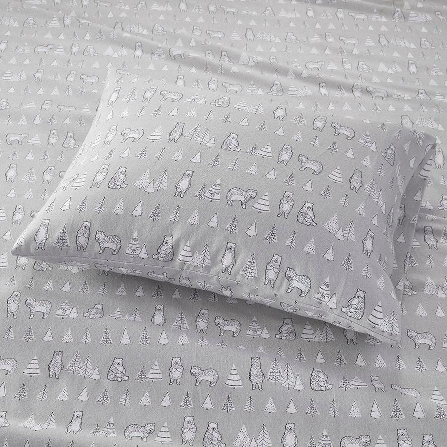 Aria Dots Cotton Sheet Set White 6Pc Queen - Lush Decor 16T007427