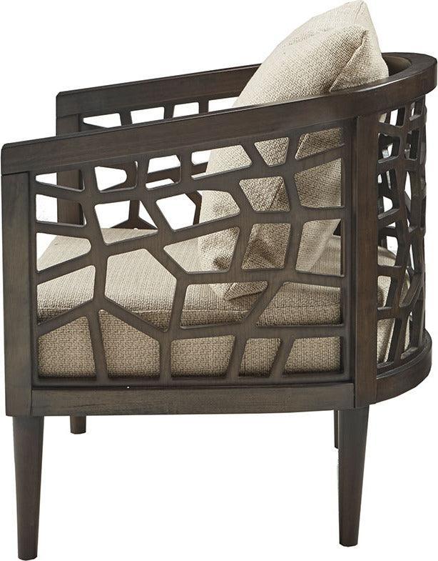 Olliix.com Accent Chairs - Crackle Accent Chair Tan