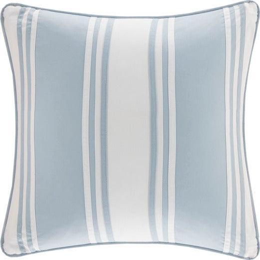 2 PCS Outdoor Throw Pillows Included Inserts,18X18 Inches Blue