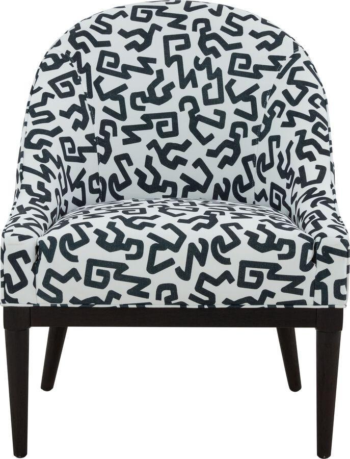 Tov Furniture Accent Chairs - Crystal Velvet Patterned Accent Chair