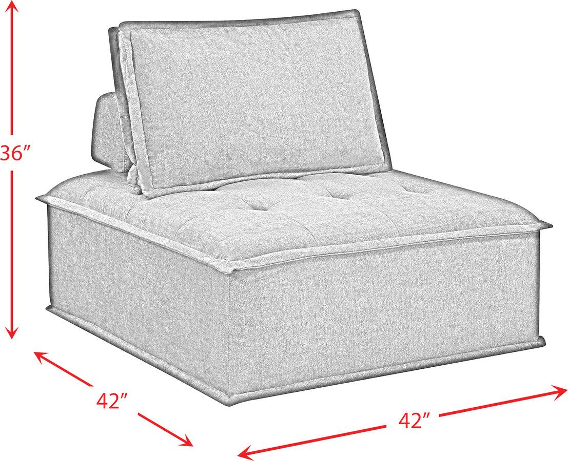 Elements Accent Chairs - Cube Modular Seating Natural