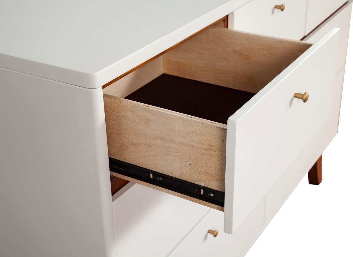Alpine Furniture Dressers - Dakota 7 Drawer Dresser