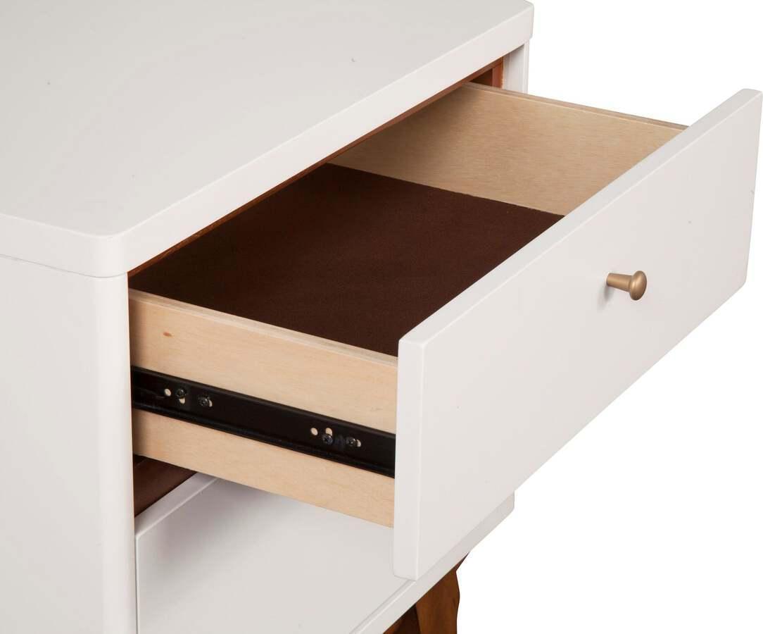 Alpine Furniture Nightstands & Side Tables - Dakota Two Drawer Nightstand