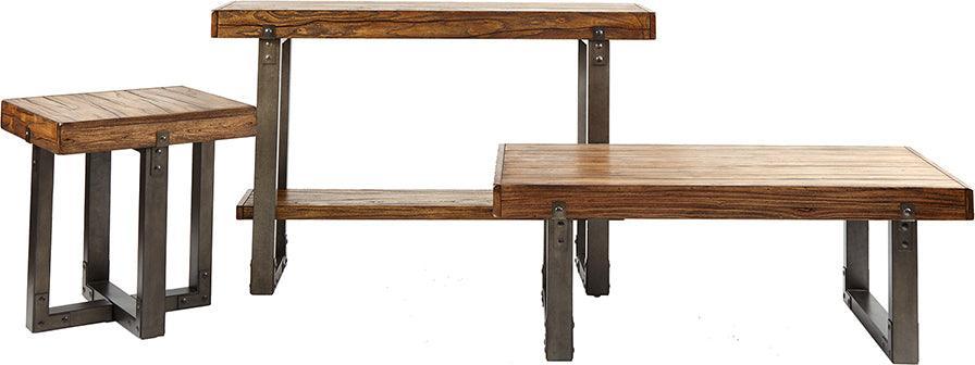 Olliix.com Consoles - Dayton Console Table Chestnut