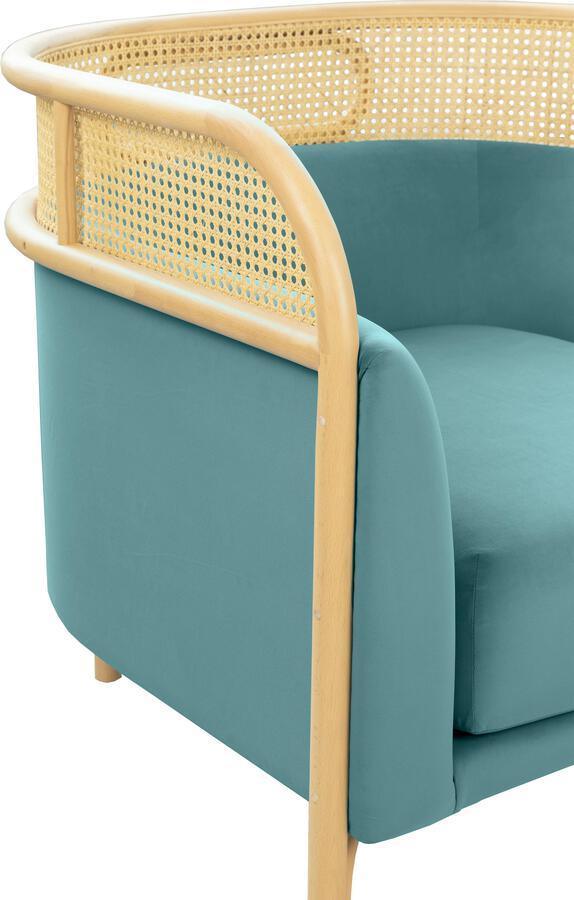 Ocean blue accent chair hot sale