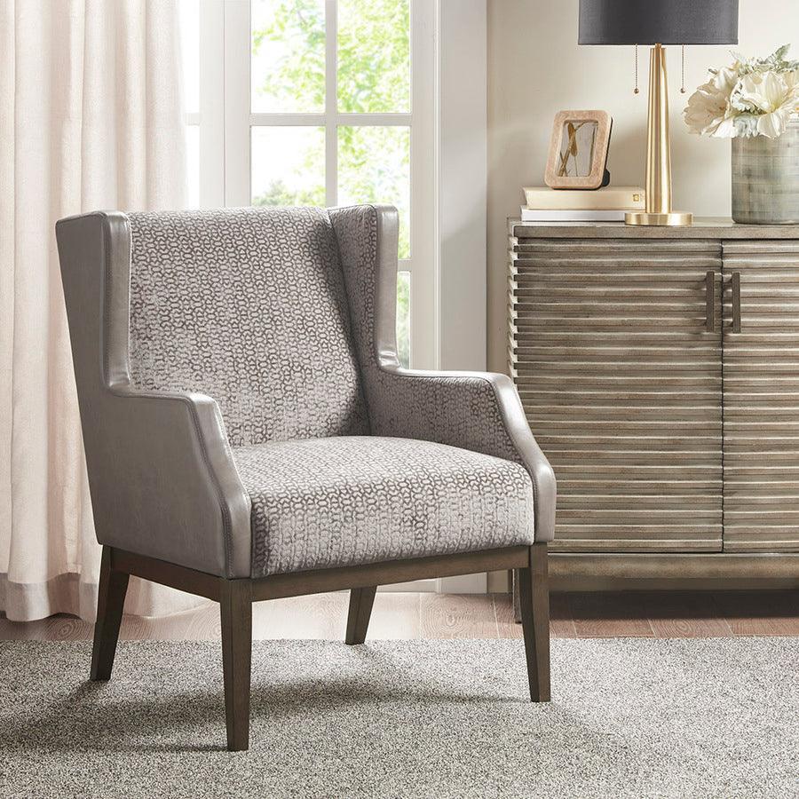 Olliix.com Accent Chairs - Douglas Accent Chair Cream & Taupe