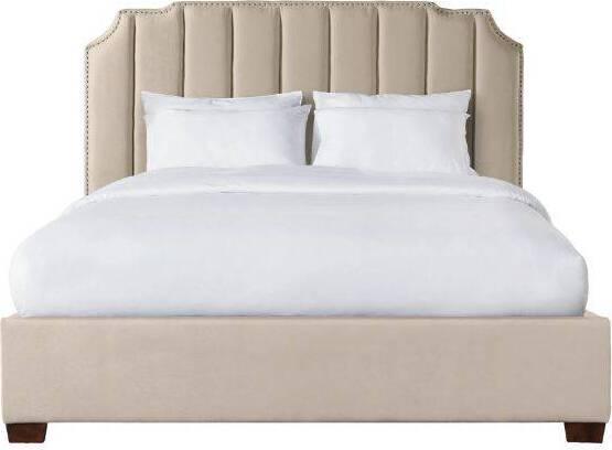 Elements Beds - Duncan King Upholstered Bed Sand