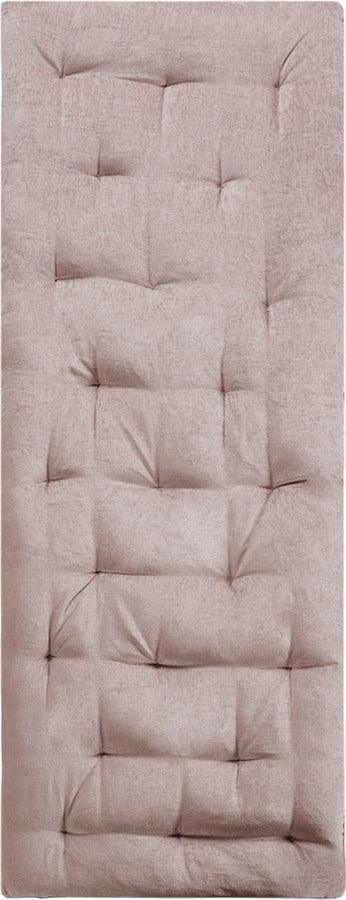 Intelligent Design Chenille Floor Pillow, Square, Blush