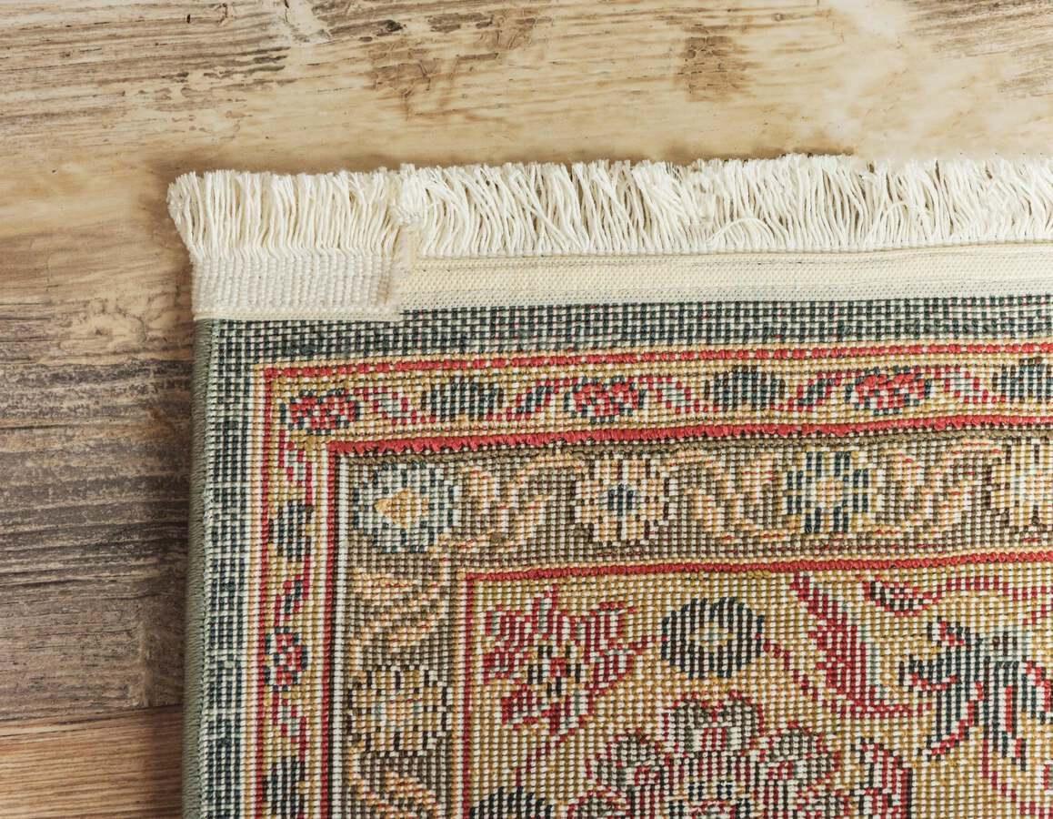 Unique Loom Indoor Rugs - Edinburgh Bohemian Palace Rectangular Rug Light Blue