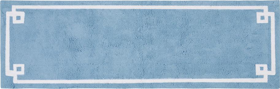 Olliix.com Bath Rugs - Evan 20x30" Bath Rug Blue