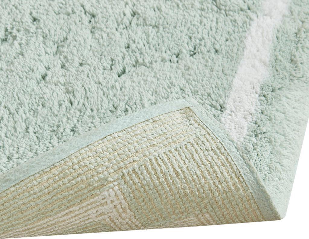 Olliix.com Bath Rugs - Evan 20x30" Bath Rug Seafoam