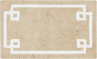 Olliix.com Bath Rugs - Evan 20x30"Bath Rug Taupe